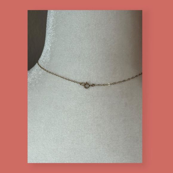 ♐️ GOLD FILL SAGITTARIUS DISC NECKLACE ETSY GOLD CRUSH JEWELRY 18" CHAIN - Picture 6 of 7